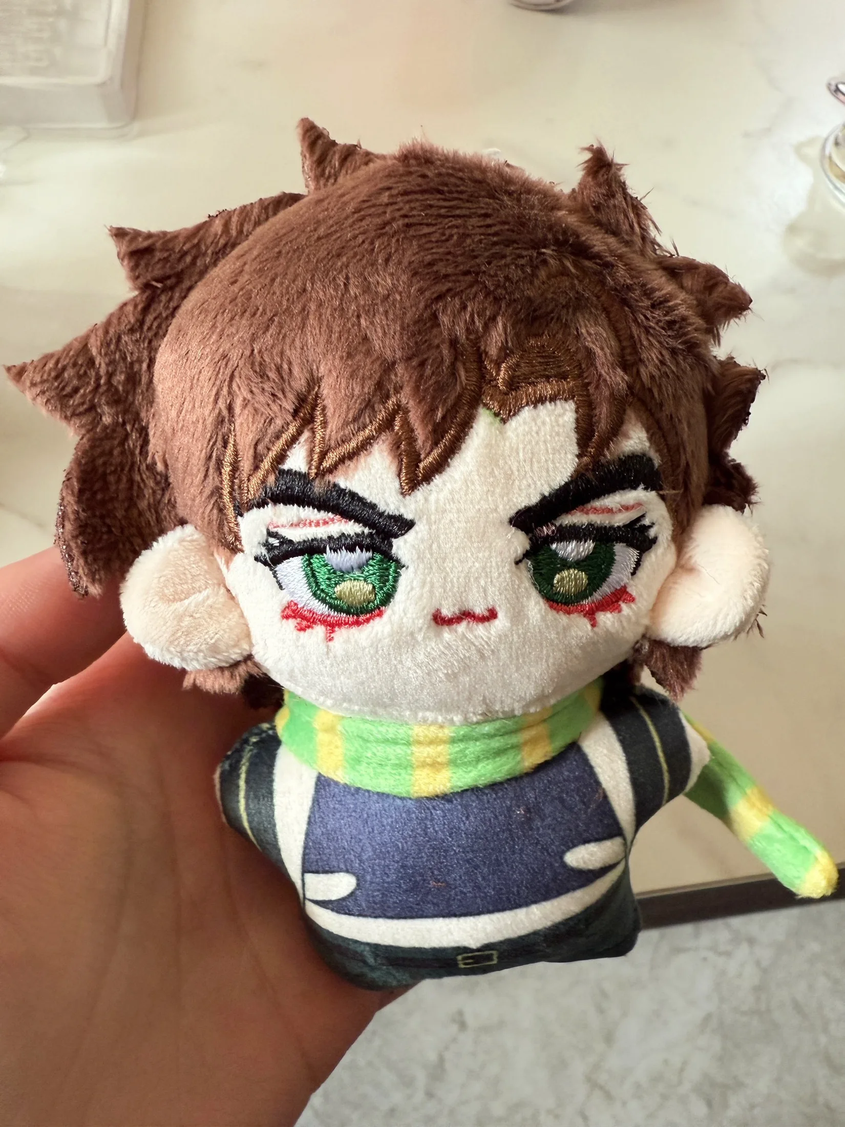 10CM Anime JoJo's Bizarre Adventure Jolyne Cujoh Kakyoin Tenmei Plush - Image 3