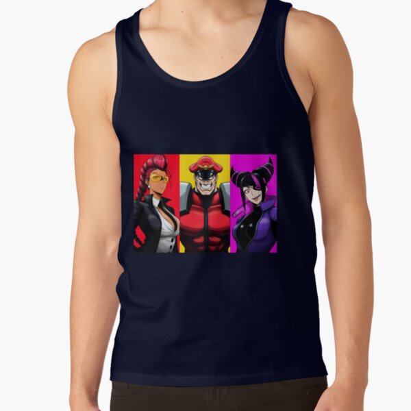 C Viper And M Bison And Juri Han 1 Tank Top - Image 5