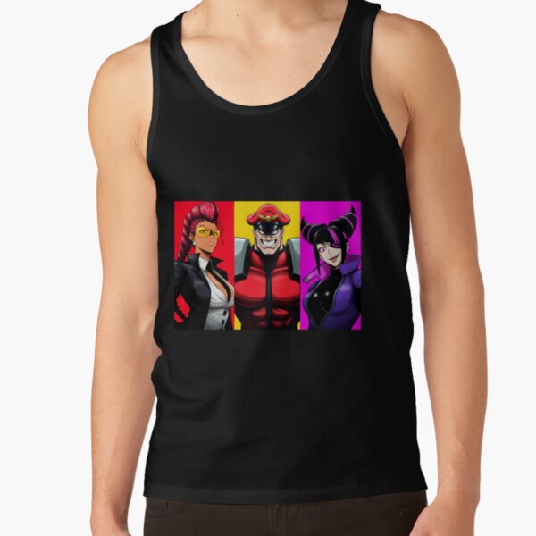 C Viper And M Bison And Juri Han 1 Tank Top - Image 3
