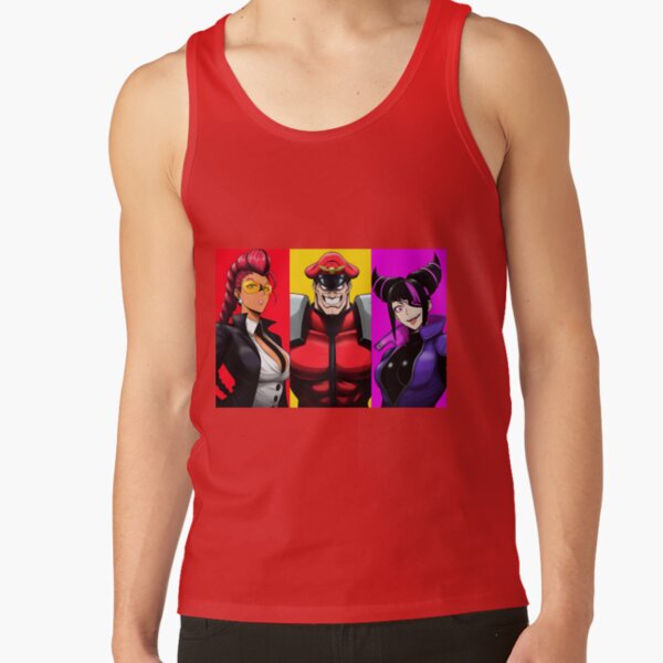 C Viper And M Bison And Juri Han 1 Tank Top - Image 4