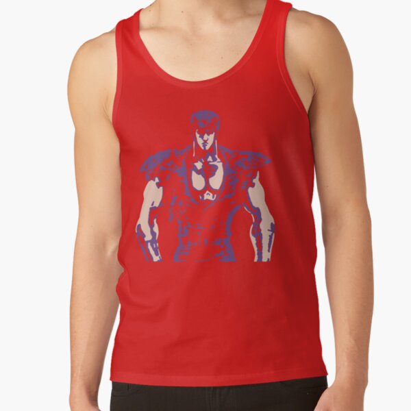 Fist Of The North Star Retro Vintage Tank Top - Image 4