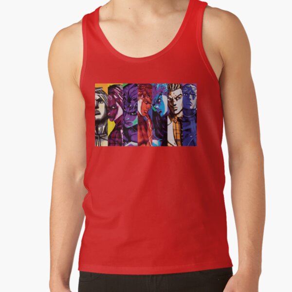 All Battle Star Manga Lightweight Tank Top - Image 4