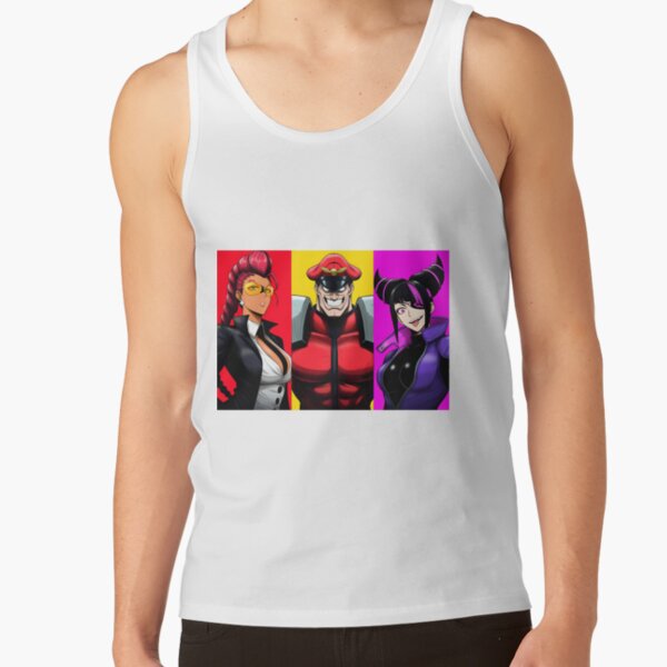 C Viper And M Bison And Juri Han 1 Tank Top - Image 2