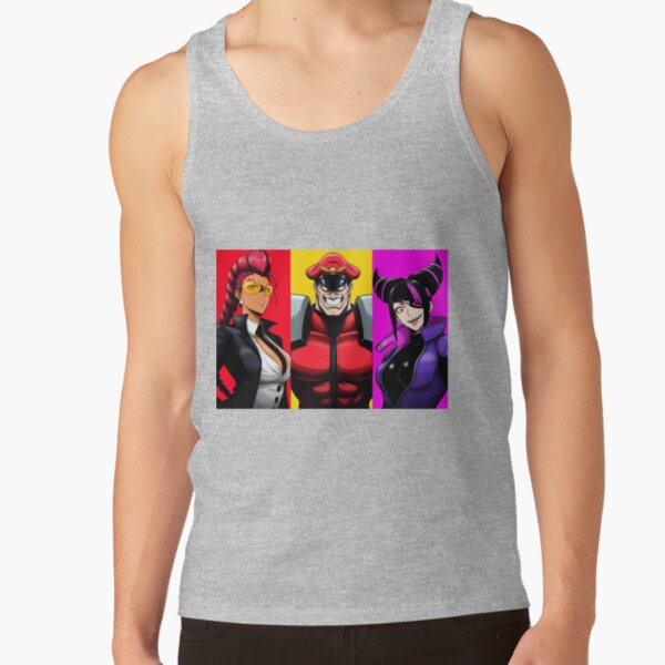 C Viper And M Bison And Juri Han 1 Tank Top