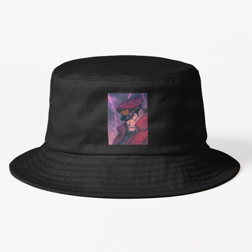 M Bison The Master Of Psycho Power Bucket Hat