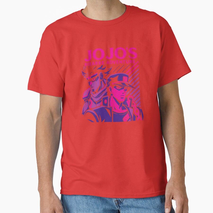 Kujo Jotaro Jjba T-shirt - Image 5