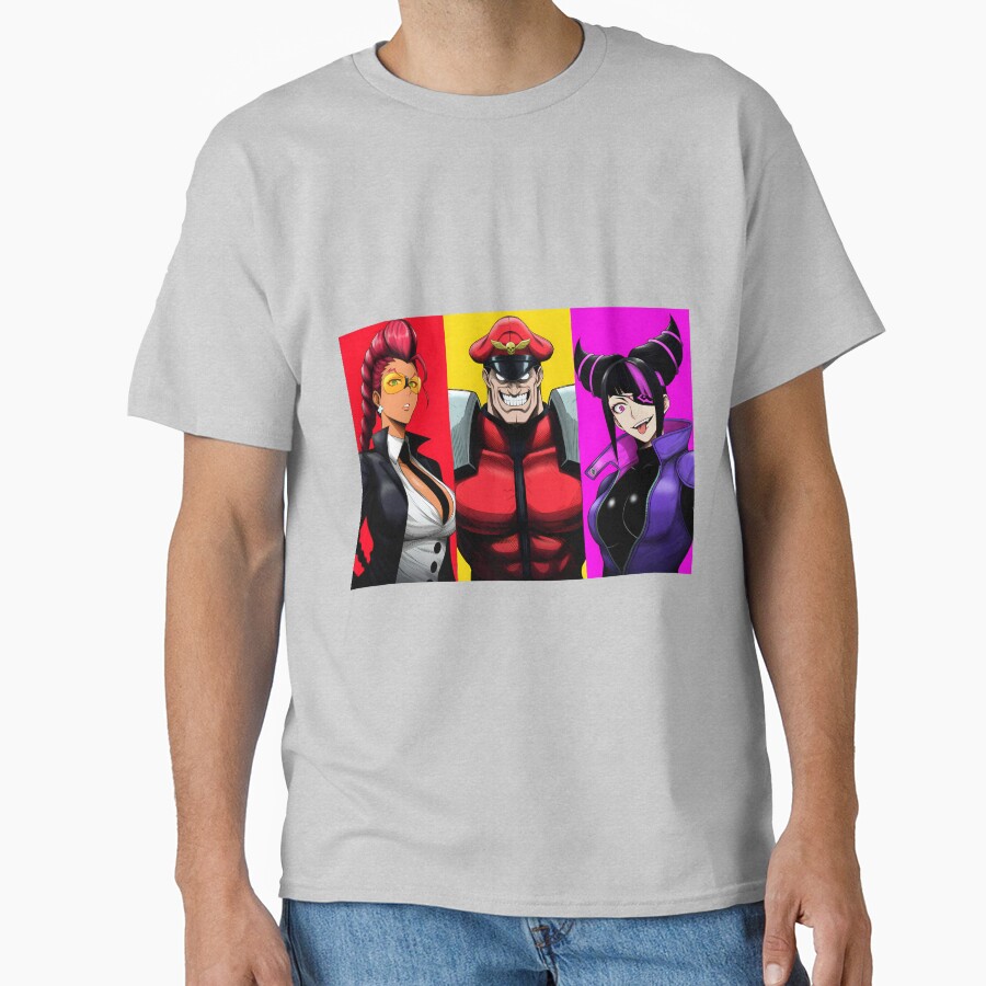 C Viper And M Bison And Juri Han 1 T-shirt - Image 3