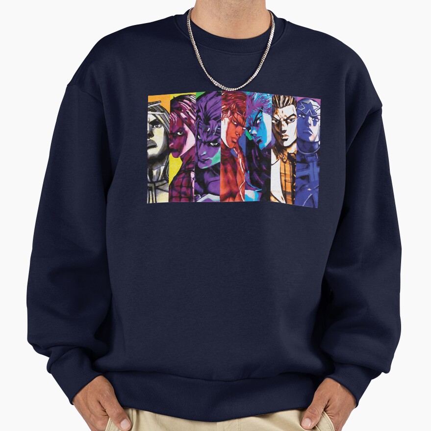 All Battle Star Manga Lightweight Sweatshirt - Image 5