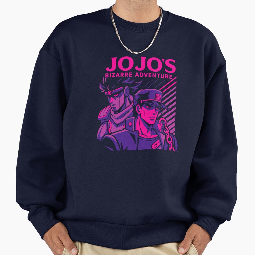 Kujo Jotaro Jjba Sweatshirt - Image 5