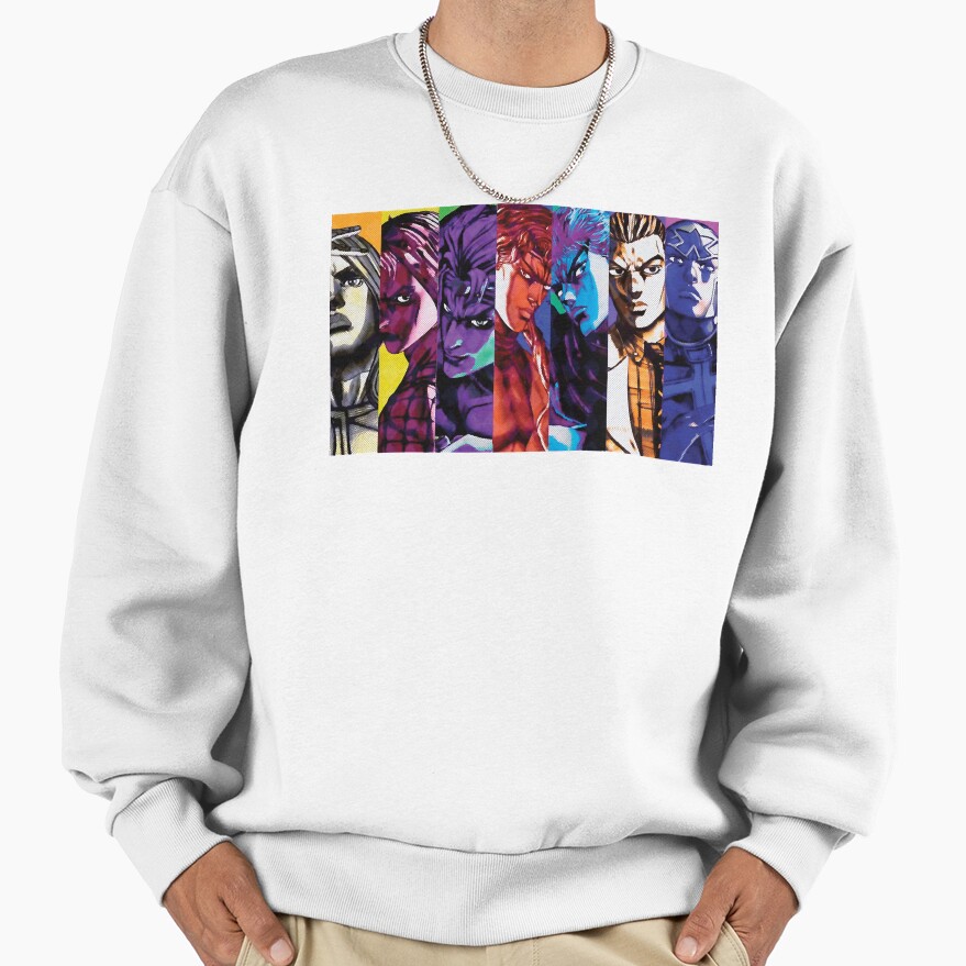 All Battle Star Manga Lightweight Sweatshirt - Image 2
