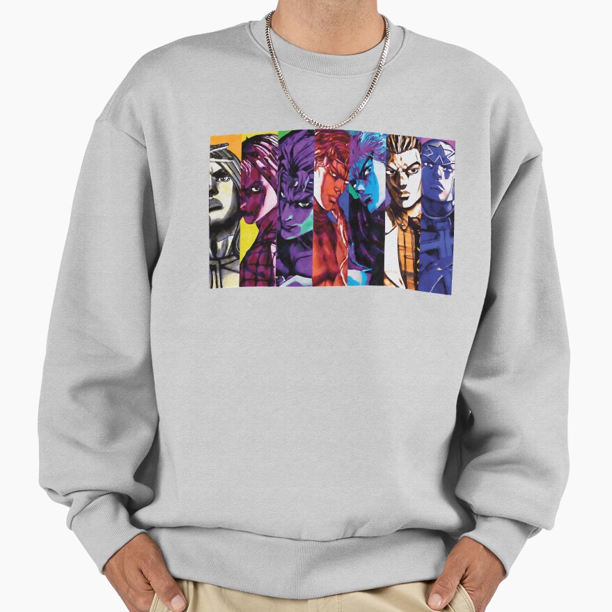 All Battle Star Manga Lightweight Sweatshirt - Image 4