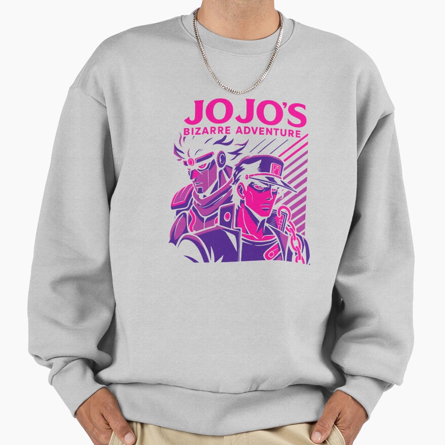 Kujo Jotaro Jjba Sweatshirt - Image 4