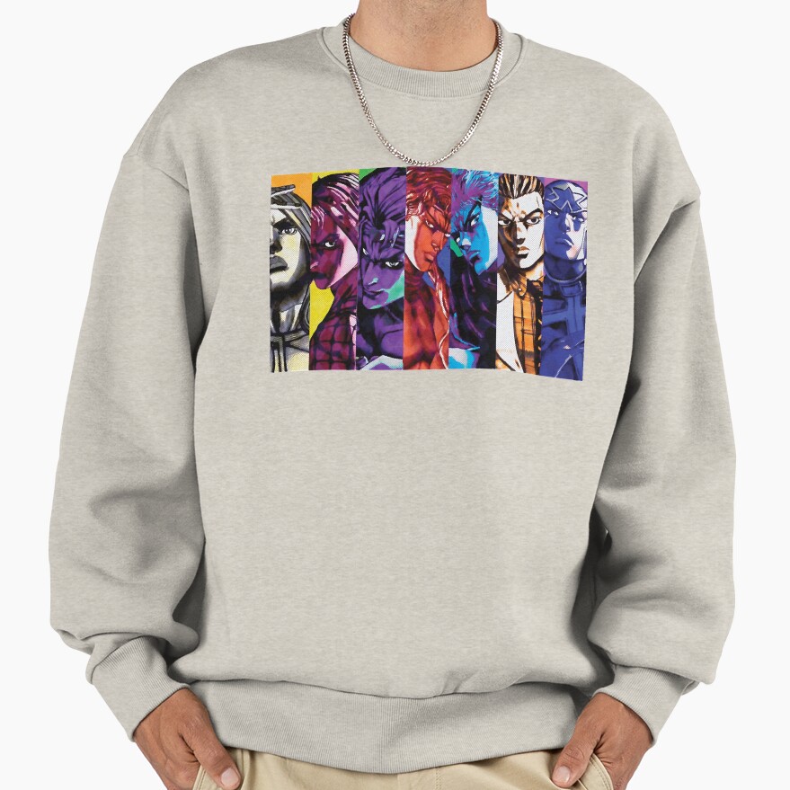 All Battle Star Manga Lightweight Sweatshirt - Image 3