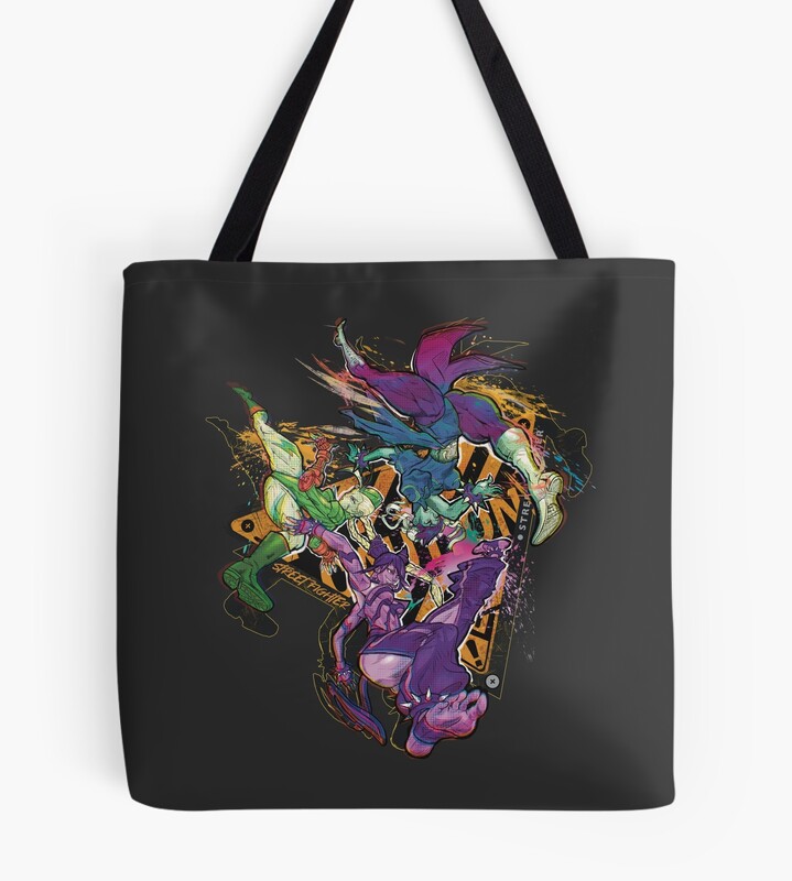 Cammy Juri Chun Li Femme Fatale Tote Bag