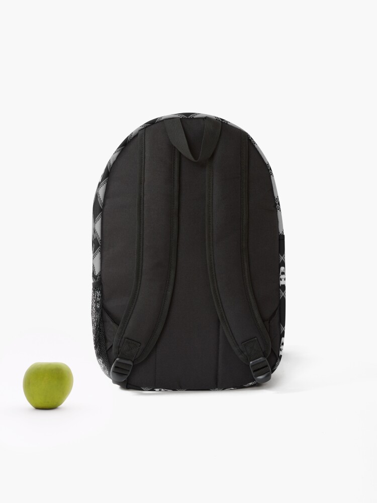 Kira S Pattern Classic Grey Backpack - Image 2