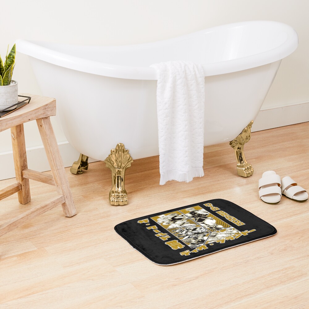 Jotaro Kujo Dio Dio Brando Bath Mat - Image 2