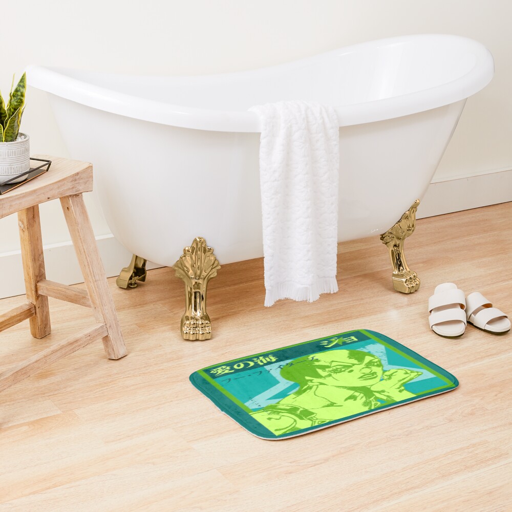 Vintage Waterful Woman Classic Bath Mat - Image 2