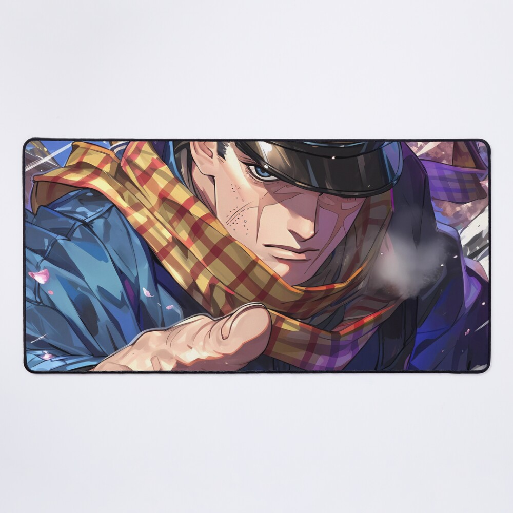Saichi Sugimoto Golden Kamuy Anime Rugged Winter Soldier Portrait Mouse Pad