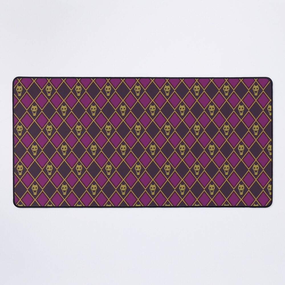 Kira S Pattern Classic Purple Mouse Pad