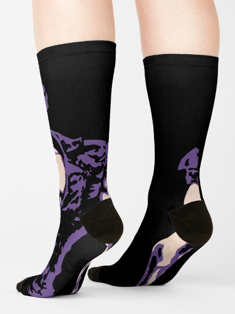 JJBA Fist Of The North Star Retro Vintage Socks - Image 2