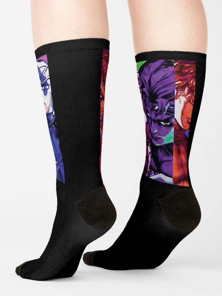 All Battle Star Manga Lightweight Socks - Image 2