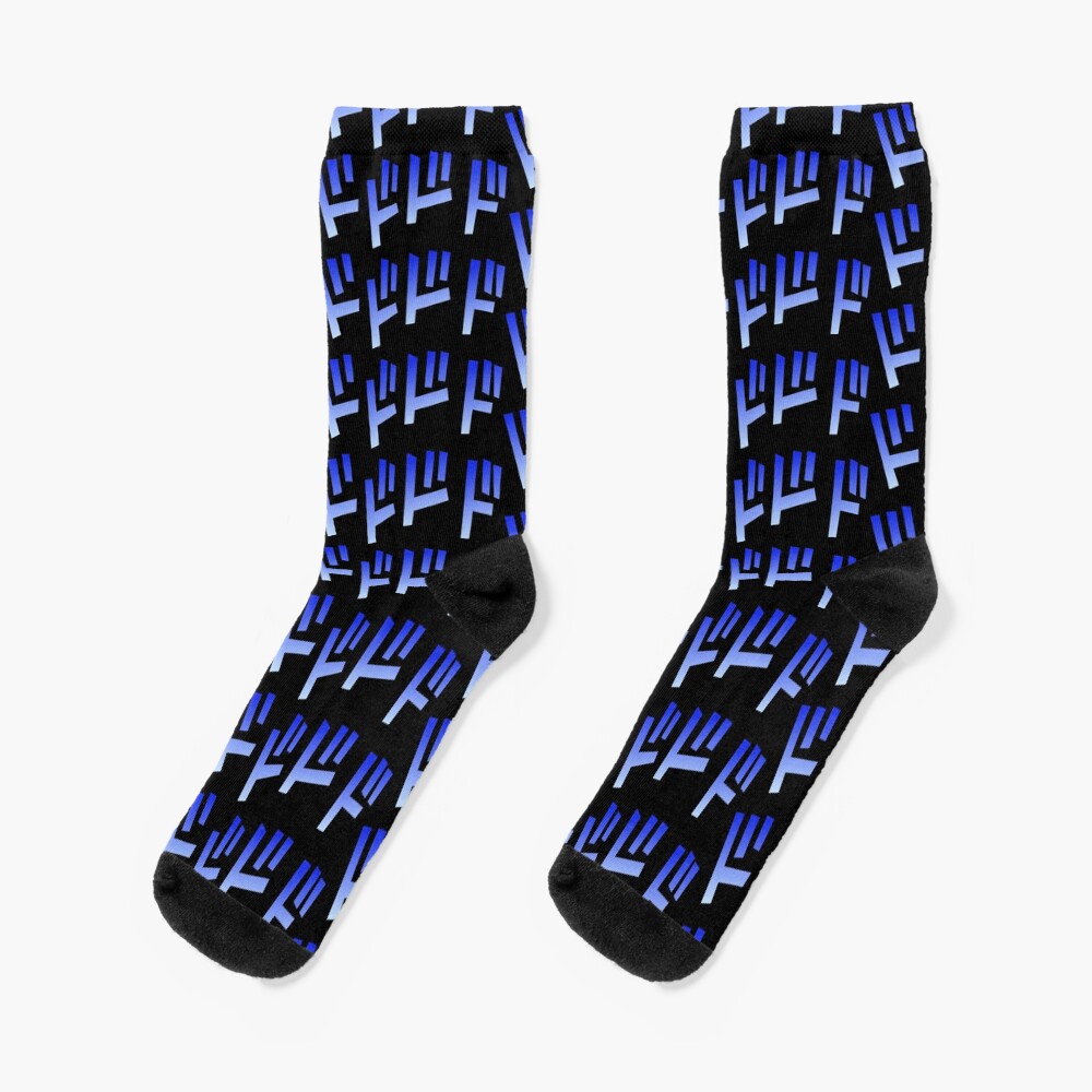 Oh You Re Approaching Me Symbols Socks