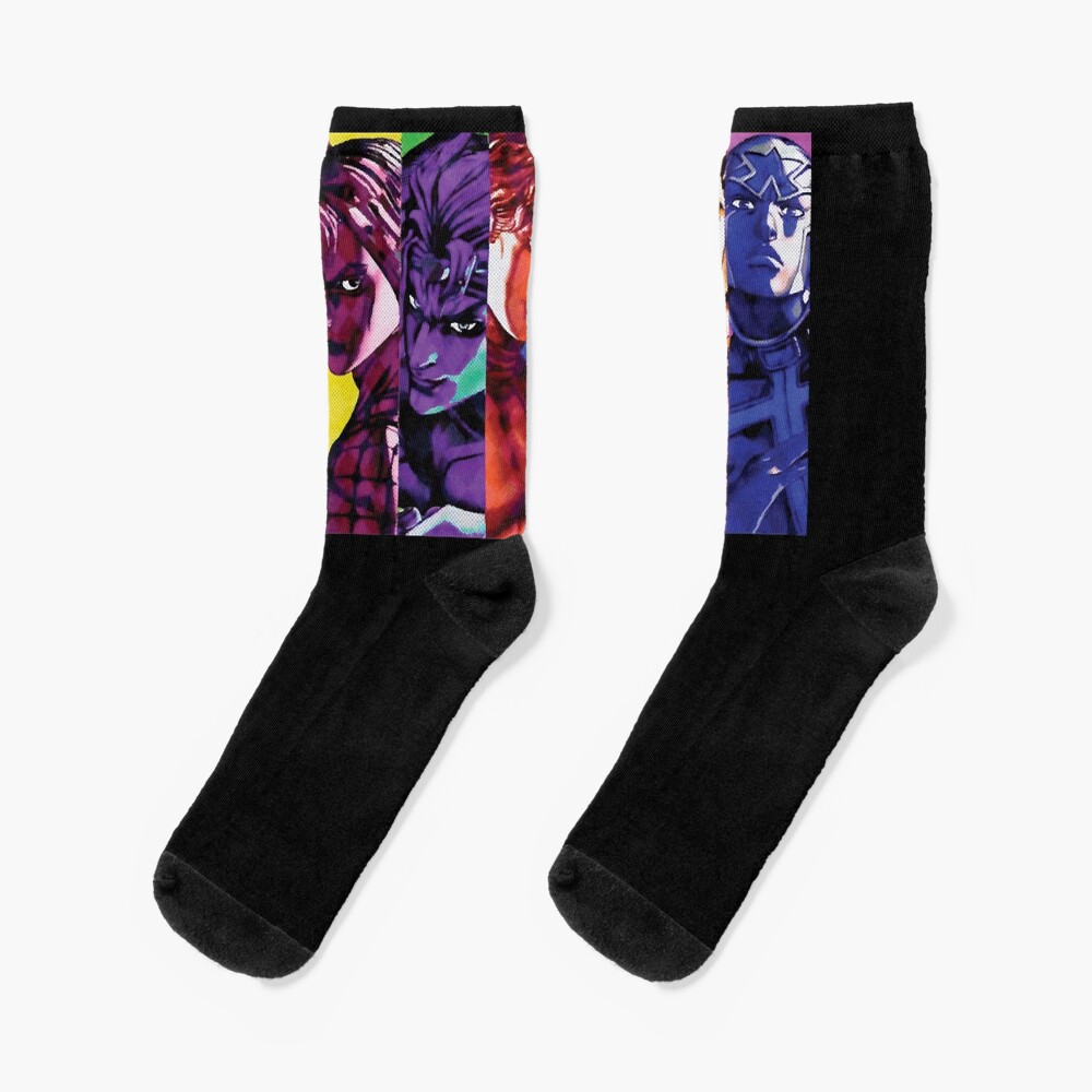 All Battle Star Manga Lightweight Socks