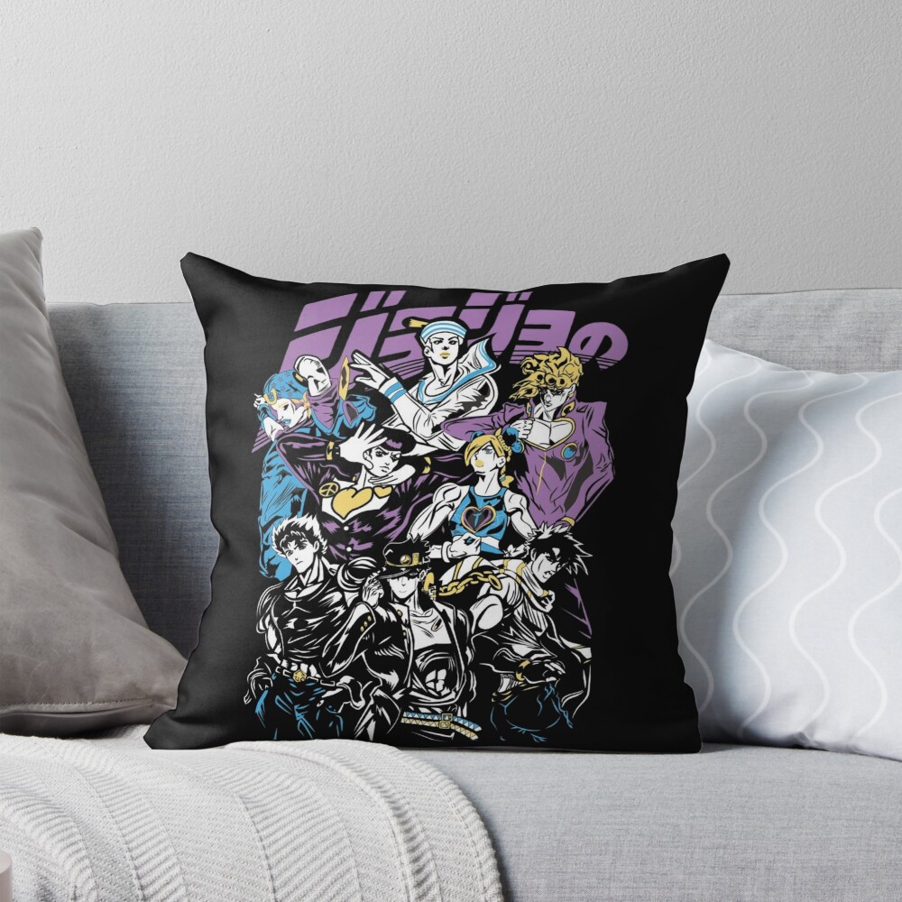 Bizarre Power Style Throw Pillow