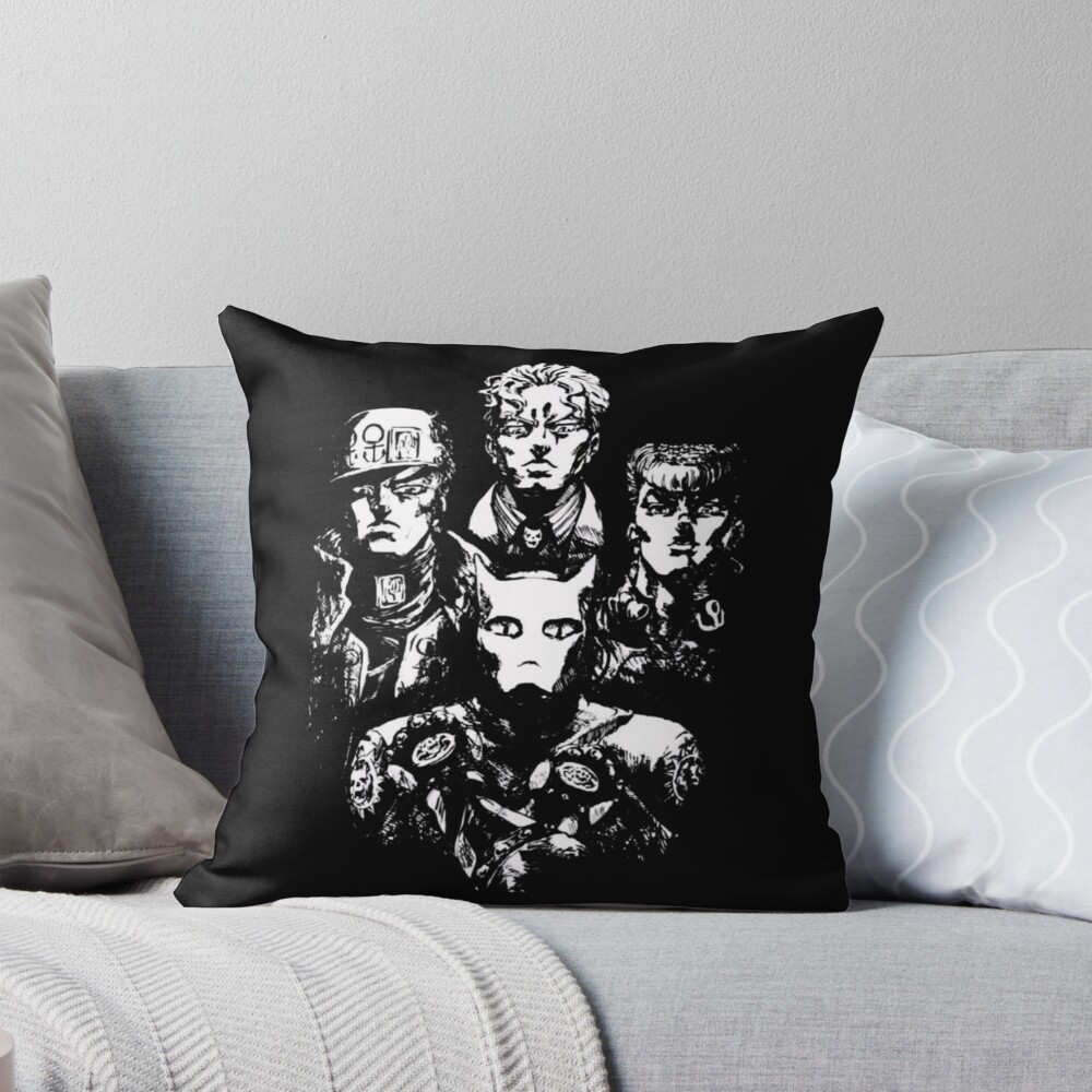 The Four Heroes Throw Pillow